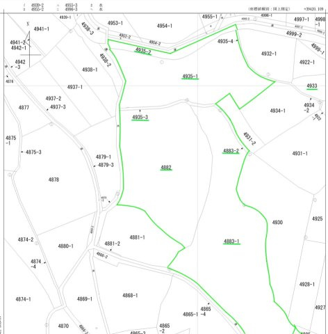【土地図】 | 【資材置き場など】約1500坪！