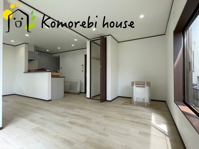 上尾市大字上　中古一戸建ての居間・リビング|ゆったりとした居間です