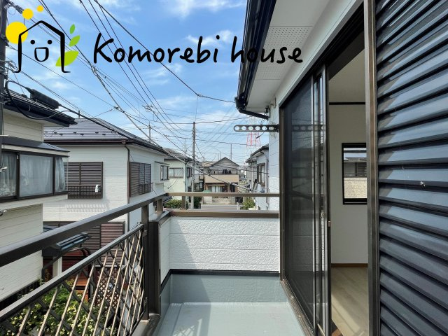 上尾市大字上　中古一戸建てのバルコニー|バルコニーからの眺めを楽しみながら食事をしませんか