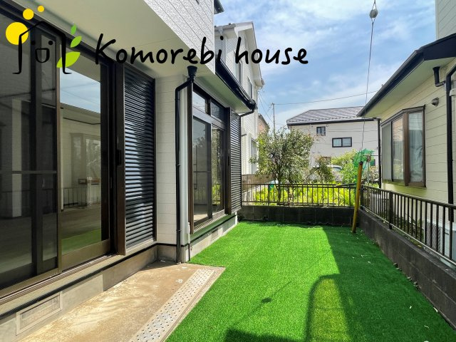 上尾市大字上　中古一戸建ての庭|お庭で自由な時間を過ごせます