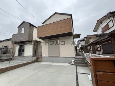 【外観】 | 神戸市西区春日台2丁目　新築戸建B号地　仲介手数料無料！ | 建物外観を気になさる方へ、見た目の良い物件です