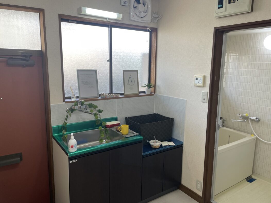 コーポラス蘭の洗面所