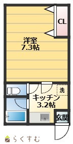 コーポラス蘭の間取り