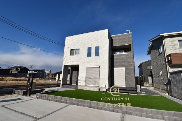 クレアスタウン  水戸市東野町　16の外観|現地撮影（2025年2月）