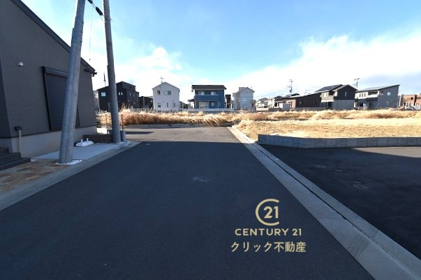 クレアスタウン  水戸市東野町　16の前面道路含む現地写真|現地撮影（2025年2月）