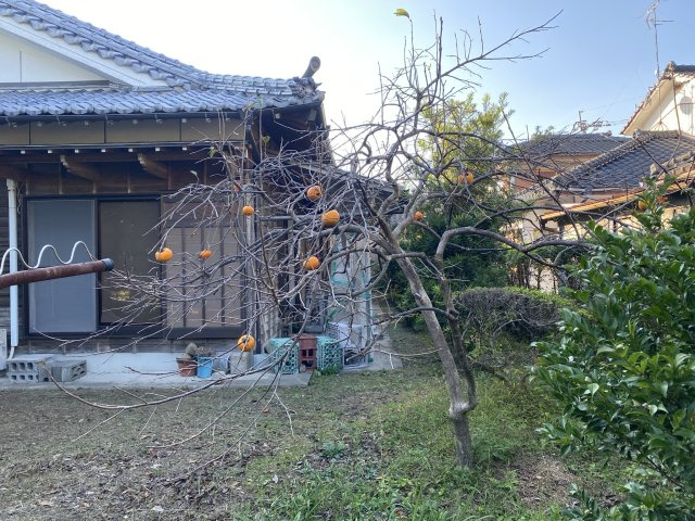 串間市寺里1丁目中古住宅の庭