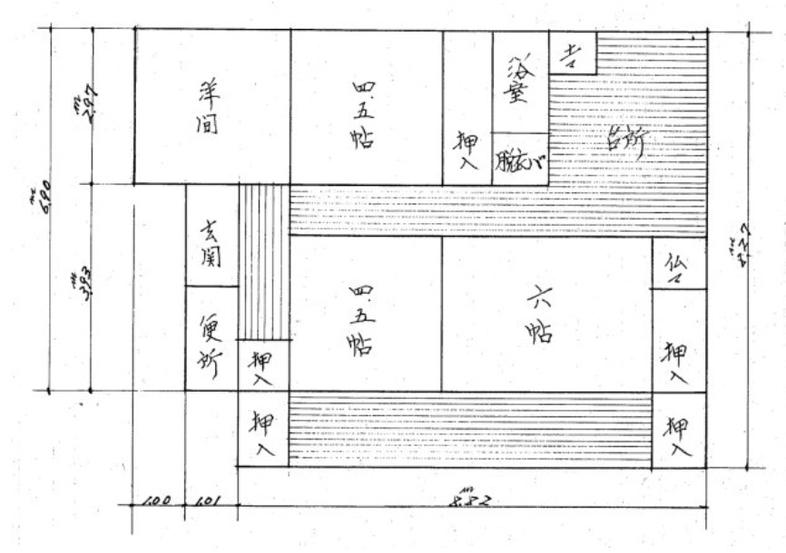加古郡播磨町古宮6丁目　　山陽電鉄「播磨町駅」徒歩7分の間取り