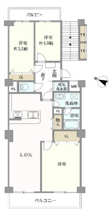 【間取り】 | グリーンヒル北野田