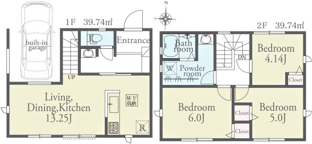 東村山久米川町1丁目24-1期　全1棟　1号棟