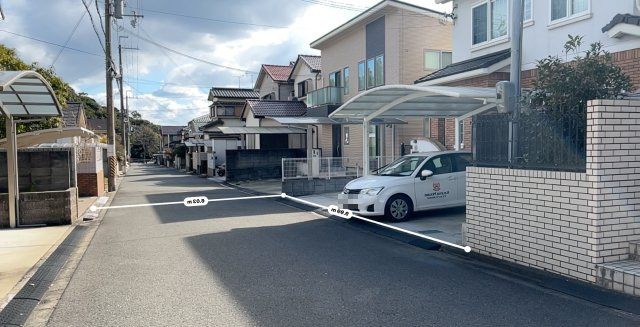 和歌山市木ノ本・中古戸建・54642の前面道路含む現地写真