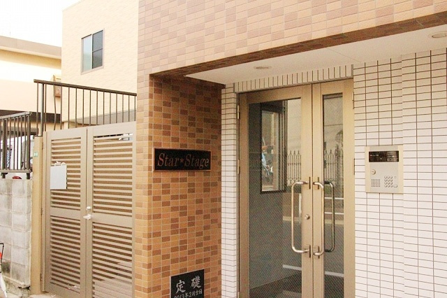 中野区江古田４丁目の賃貸マンションの外観|駐輪場