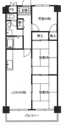 【間取り】 | グローバルハイツ豊中