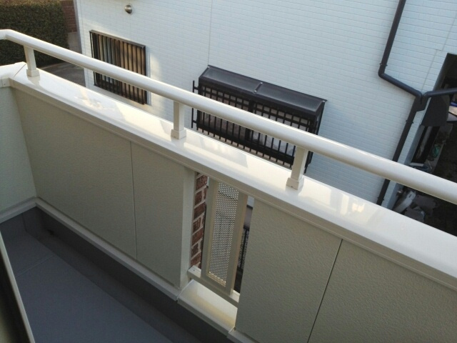 クワイエットハイツのバルコニー