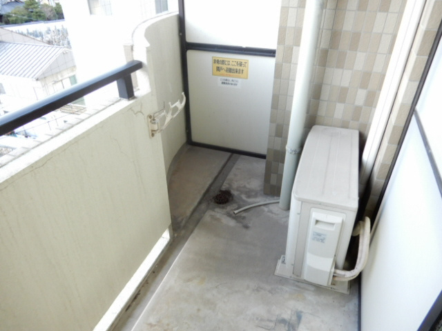 YKハイツ相生町のバルコニー
