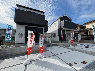 【外観】 | 神戸市西区狩場台1丁目　新築戸建1号棟　仲介手数料無料！ | 外観もきれいです
