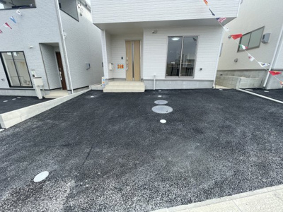 【駐車場】 | 八重瀬町富盛　第2（全3棟）ラスト2号棟 | 2号棟　並列駐車2台可♪