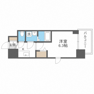 【間取り】 | エスリード大阪CENTRAL AVENUE