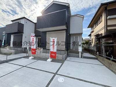 【外観】 | 神戸市西区狩場台1丁目　新築戸建2号棟　仲介手数料無料！ | 外観です