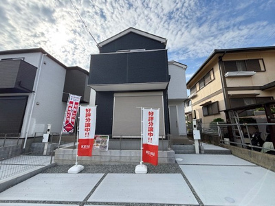 【外観】 | 神戸市西区狩場台1丁目　新築戸建2号棟　仲介手数料無料！ | 外はこのようになっています