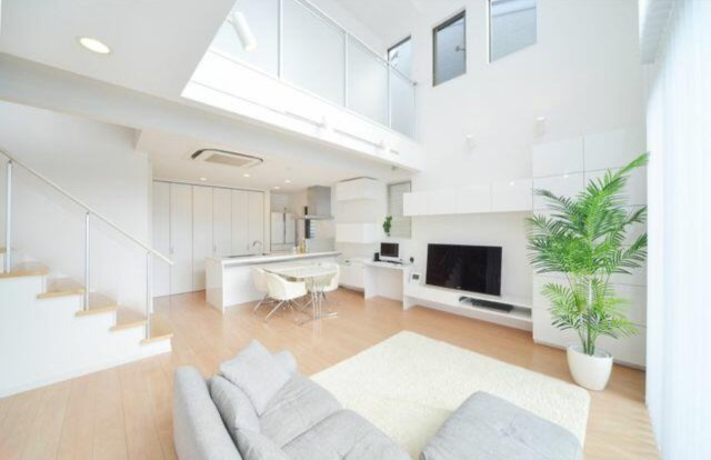 小田原市城山4丁目 三の丸小学校エリアの外観パース