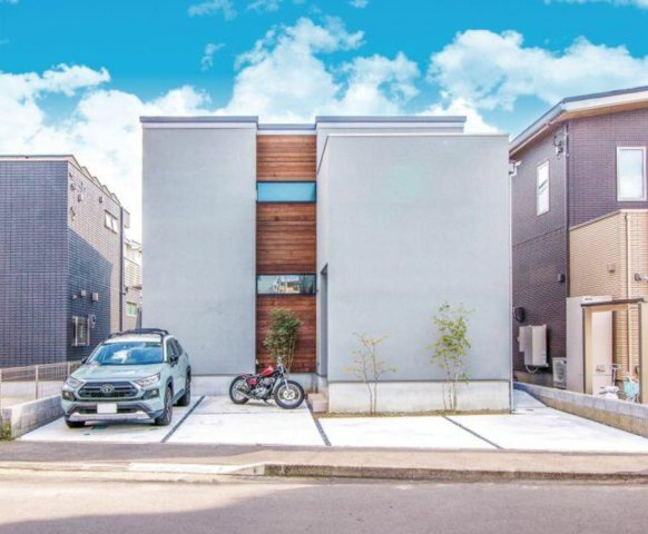 小田原市城山4丁目 三の丸小学校エリアの外観パース