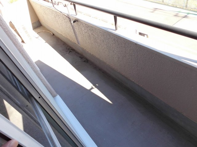 シャトー朝霧のバルコニー