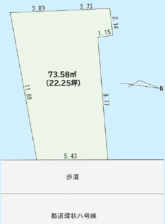 【土地図】 | 杉並区南荻窪1丁目