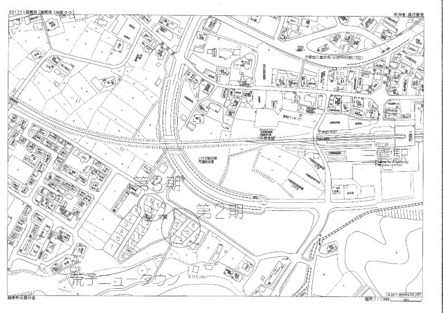荒子ニュータウン2期の地図
