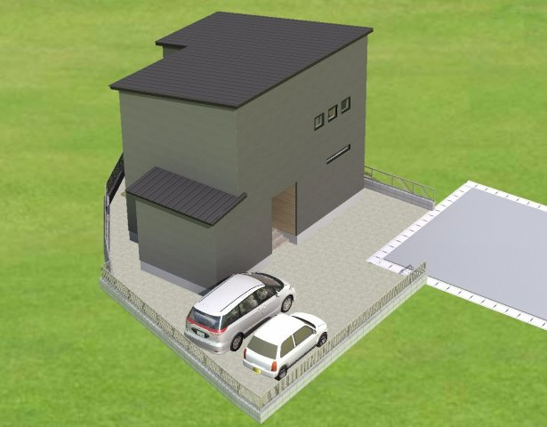 荒子ニュータウン2期の完成予想図