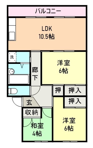 グランドゥールの間取り