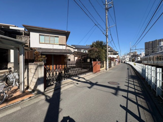 【前面道路含む現地写真】 | 川越市東田町　建築条件なし売地　東武東上線『川越駅』徒歩7分　【中央小学区】