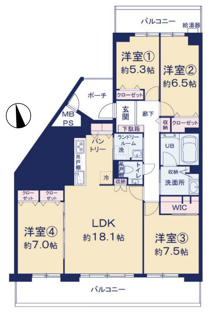 横浜星の丘ビューシティA棟【仲介手数料無料】ペット可♪