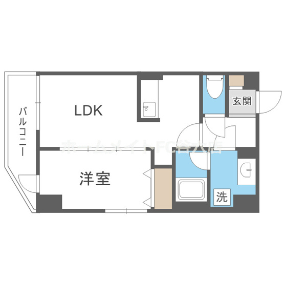 【間取り】 | ランティエ御幣島