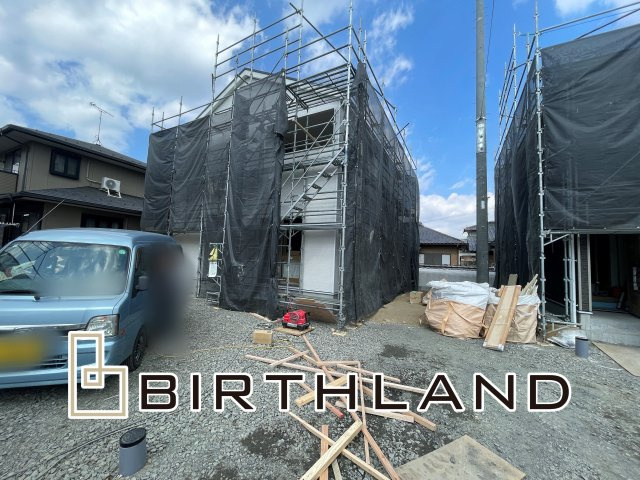 矢吹町曙町第3　Cradle Garden　全3棟の外観|２号棟　上棟致しました！