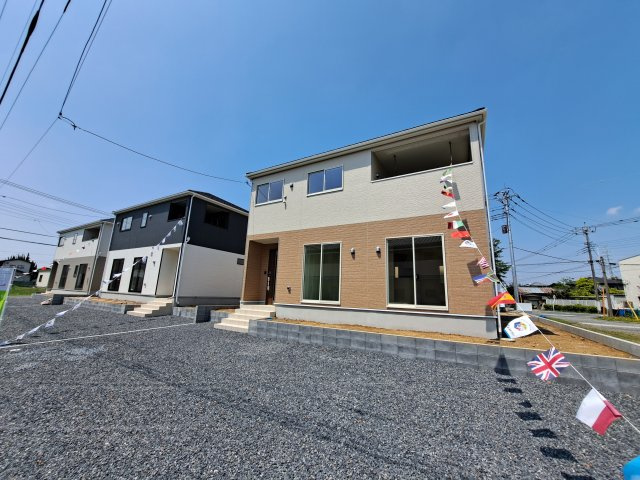 新築　伊勢崎市上泉町第3　クレイドルガーデン　1号棟の外観|新築　伊勢崎市上泉町第3　クレイドルガーデン