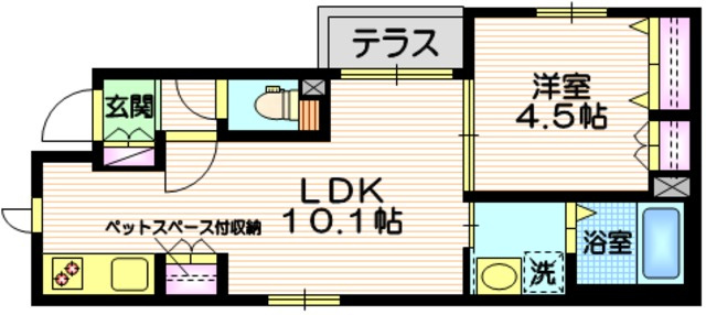 ｆｏｒｔｕｎｅ尾山台の間取り