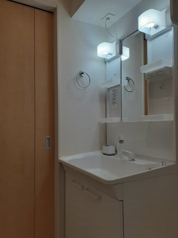 バードマウンテン　ソレイユの洗面所