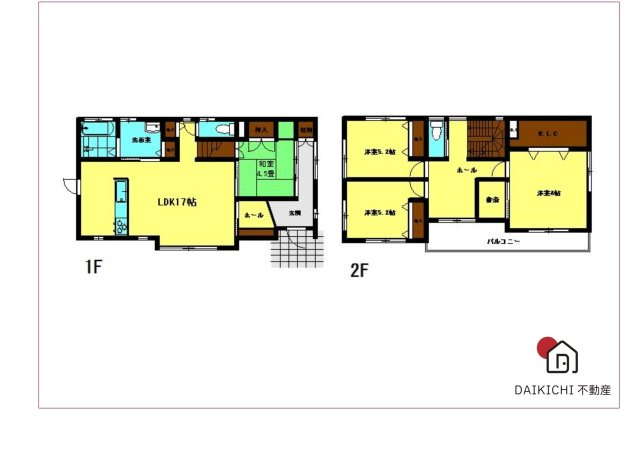 【間取り】 | 熊谷市佐谷田　中古戸建
