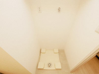 【設備】 | アドバンス上町台シュタット | 洗濯機置き場です