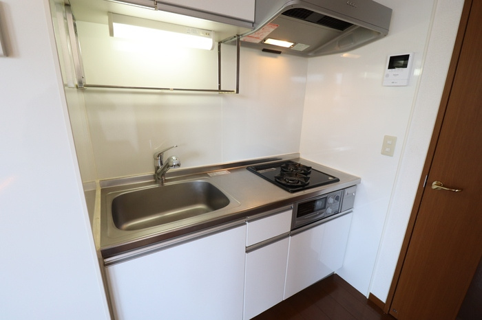 熊本市中央区本荘５丁目のアパートのキッチン|写真は類似の物件写真となります。