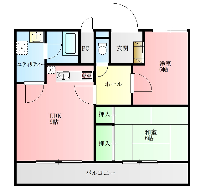 マンション本郷の間取り