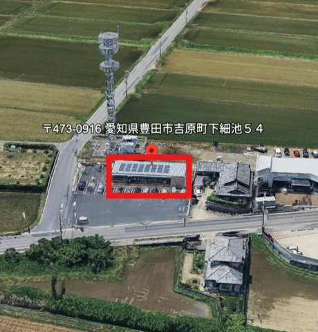 豊田市吉原町店舗の周辺