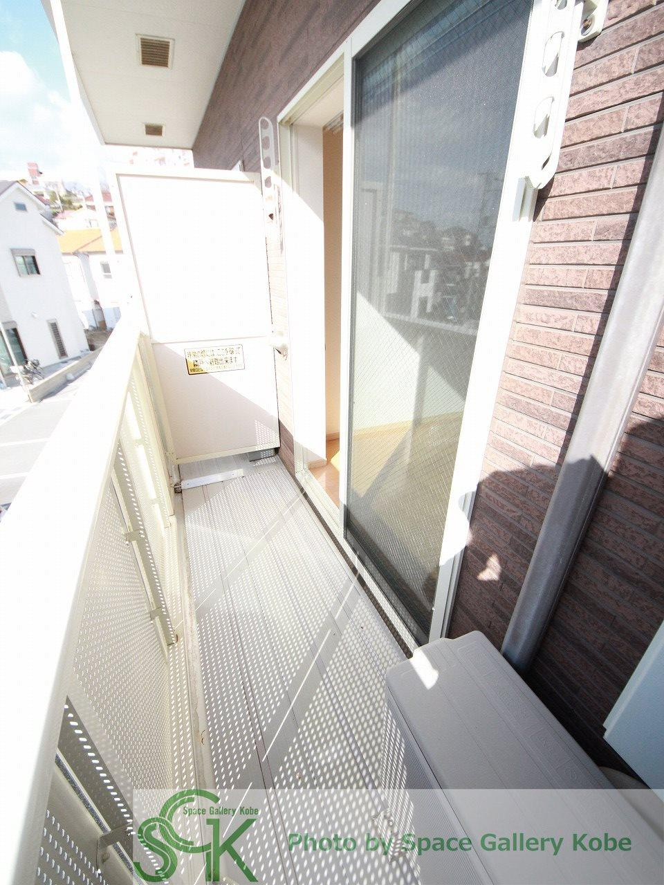 舞子台壱番館のバルコニー