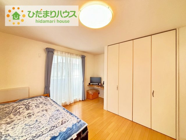 日立市十王町城の丘１丁目　中古戸建の寝室|ゆとりのある主寝室！ご家族全員で寝れちゃいます(^^♪