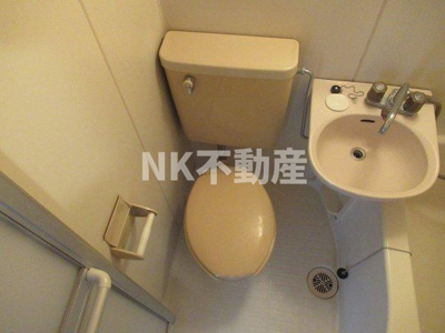 【トイレ】 | サンパレス布施（布施賃貸） | トイレです