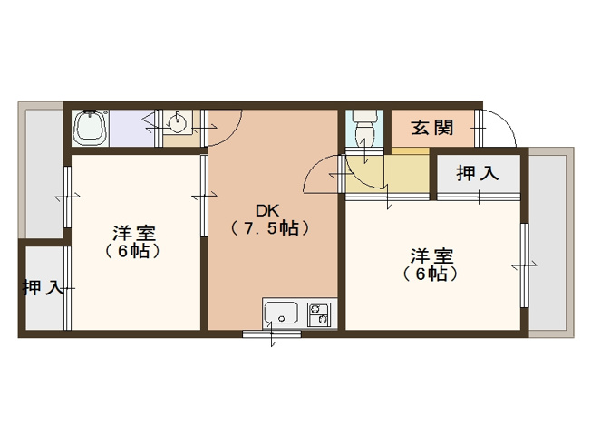【間取り】 | オーナーズマンション御崎
