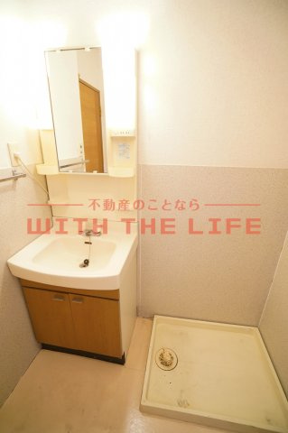 コーポアゼリア【キャッシュバック対象】の洗面所|洗面所です