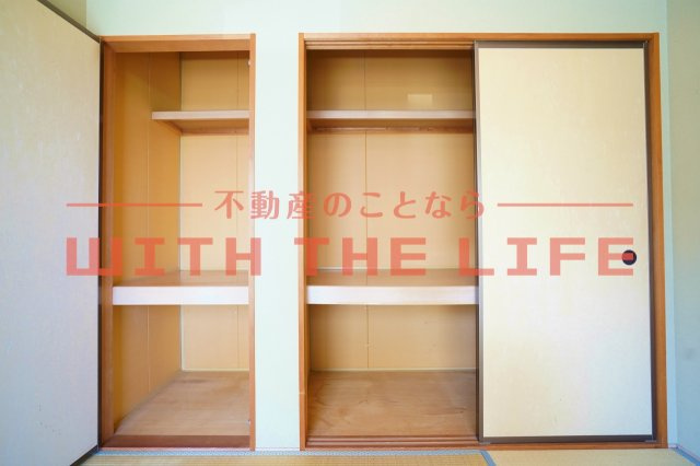 コーポアゼリア【キャッシュバック対象】の収納|大きなものも収納できそうです