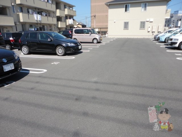 フェリス高柳　Ａの駐車場