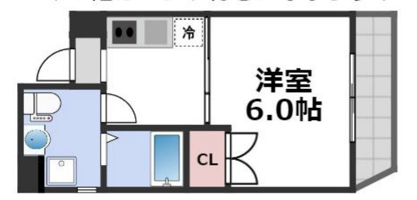 オズレジデンス天王寺WESTの間取り